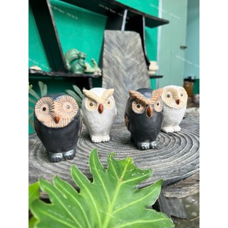 Cú Gốm Nhiều Size - Decor Trang Trí Để Bàn - Trang Trí Tiểu Cảnh - Gốm Bình Dương