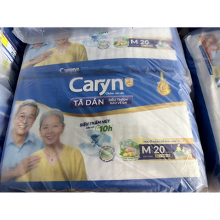 Tã Dán Người Cao Tuổi CARYN TAPE Siêu Thấm Chống Tràn Khô Thoáng Size M20