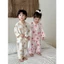 Bộ mặc nhà Cardigan, chất đũi hàn mịn mát mẻ thấm hút mồ hôi cho bé - Chu Chu Babi