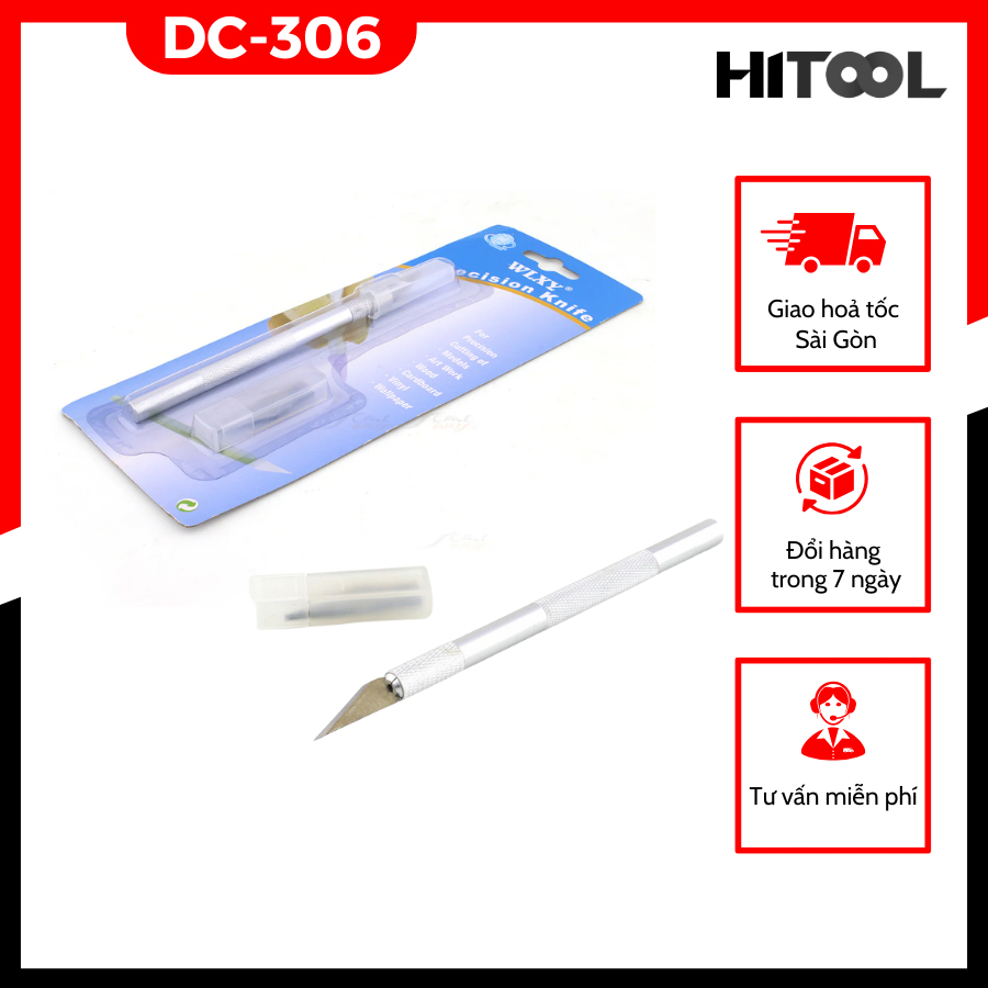 Dao khắc thủ công kèm 5 lưỡi dao DC306