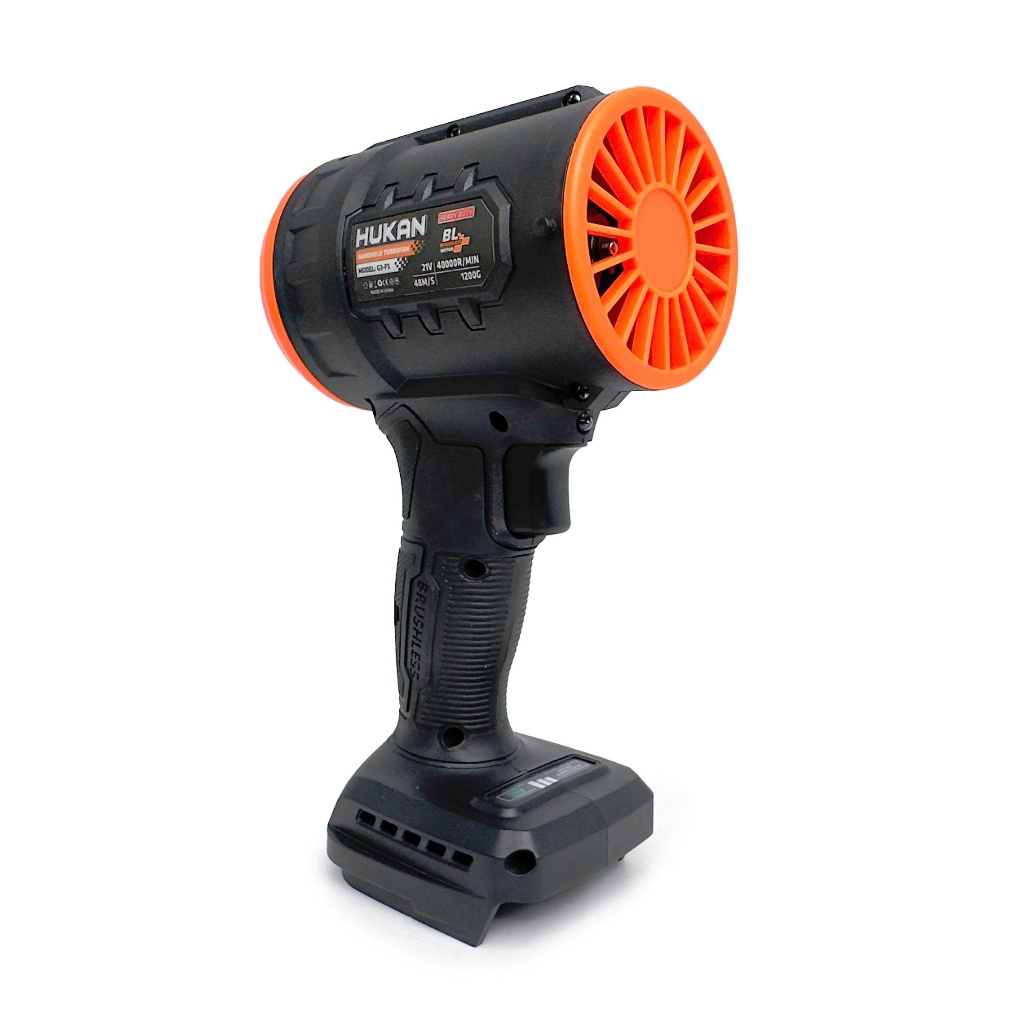 Thân Máy Thổi Phản Lực Pin HUKAN G3-F5 |21V – Động Cơ Không Chổi Than, Tốc Độ Gió 48m/s, Áp Lực Mạnh, Bảo Hành 12 Tháng