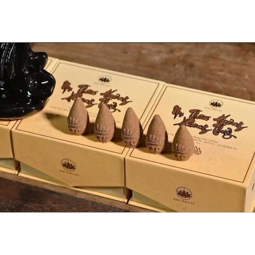Nụ Thần Hương Kim Tâm Cát – Trầm Hương Thiên Nhiên 100% | Hóa Giải Vận Hạn – Thu Hút Tài Lộc – Bình An Gia Đạo