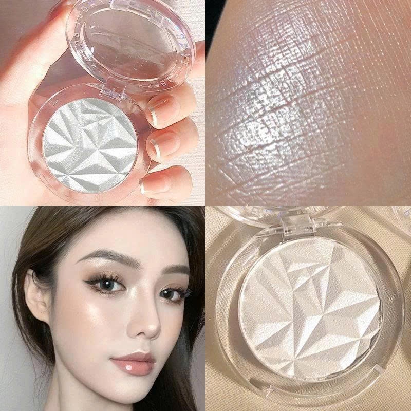 Phấn Nhũ Bắt Sáng MISS BEAUTY Tạo Khối Highlight Nhũ Kim Tuyến Lấp Lánh Lâu Trôi Chống Nước