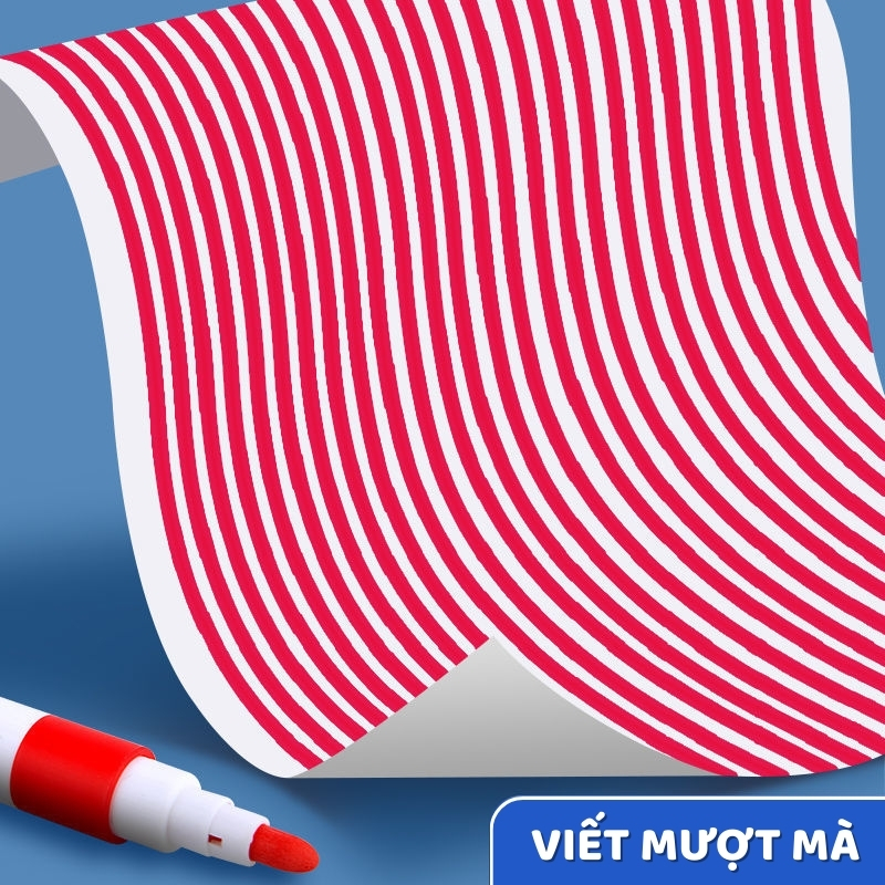 Hộp Bút Màu Acrylic Cao Cấp - Mực Nhanh Khô, Bám Tốt, Viết Vẽ Trang Trí Sáng Tạo Phù Hợp Cho Bé