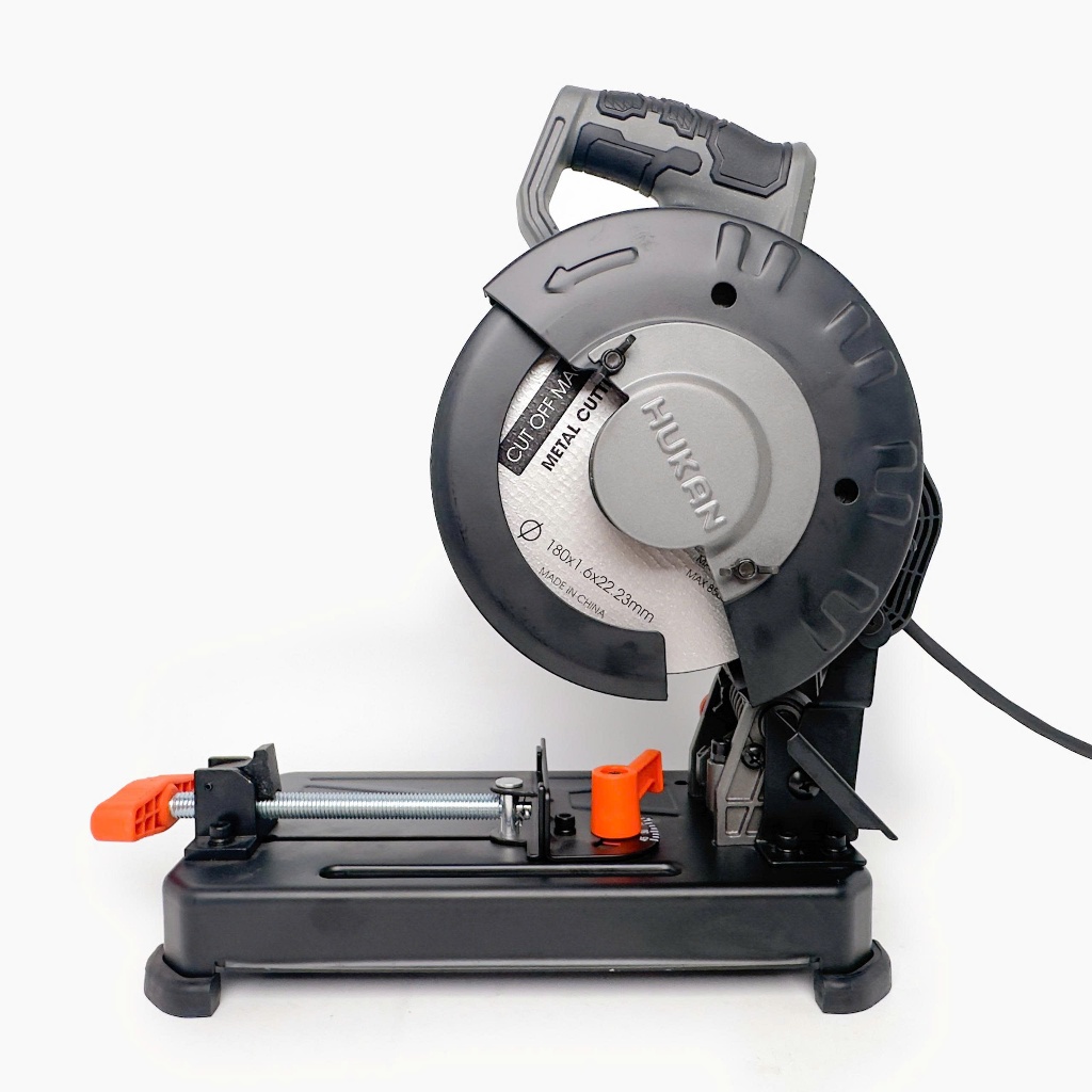 Máy Cắt Sắt HUKAN (GEN2) G2-MCS1800 |Công Suất 1800W,Lưỡi Cắt 180mm,Tốc Độ 7700V/P, Dây điện dài 2m, Góc cắt: 0-45°