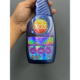 Phủ bóng và bảo vệ Sơn, phủ chống nhoè cho kính lái, kính hông và gương chiếu hậu 303 graphene detailer