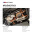 B-FACTORY Tấm Bảo Vệ Mô Tơ Nhựa ABS Cho VinFast VF3 Đen