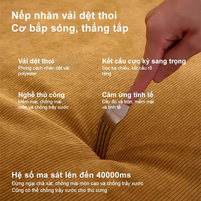 Sofa phòng khách Thiết kế 2 trong 1 Đơn giản Bắc Âu ghế sofa giường Velvet cao cấp ghế sofa lười | BigBuy360 - bigbuy360.vn
