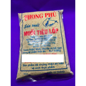 Muối Tiêu Lốp Đặc Biệt Phong Phú ( Bịch 500g )