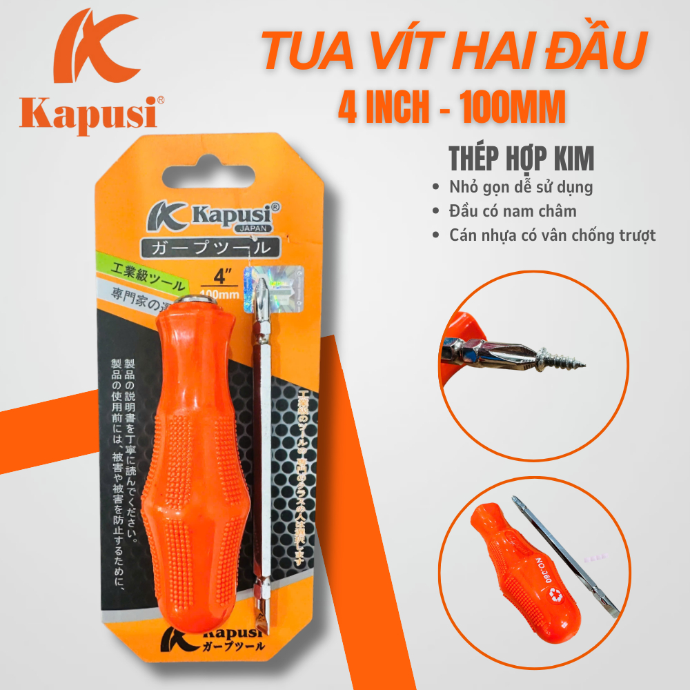 TÔ VÍT 2 ĐẦU, ĐÓNG VỈ, MẠ NIKEN KAPUSI – CHẮC CHẮN, BỀN ĐẸP, ĐA NĂNG