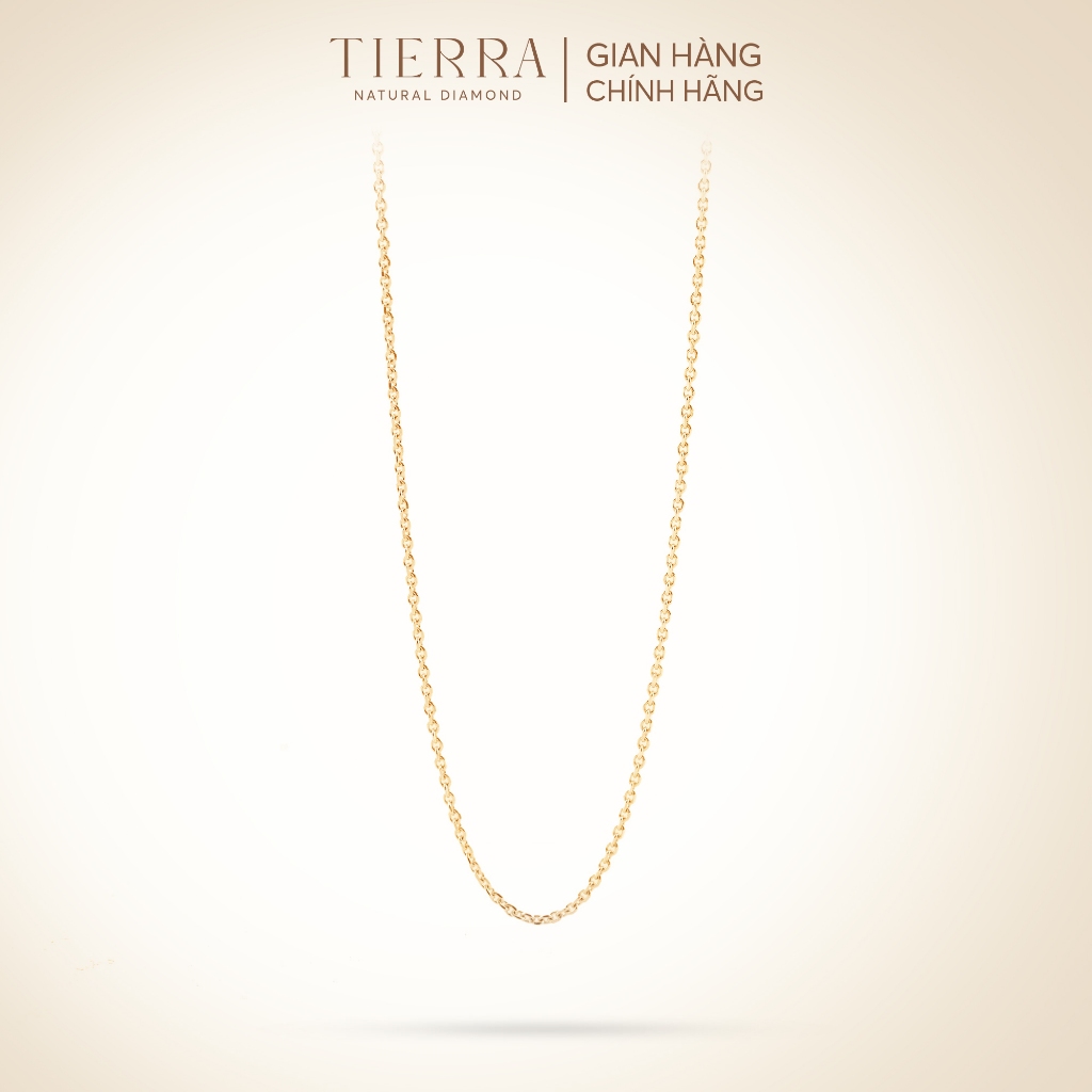[CHAT TRƯỚC KHI ĐẶT] Dây Chuyền Tierra DCA1122, Vàng Vàng 10K, Thiết Kế Đơn Giản, Quà Tặng Người Yêu