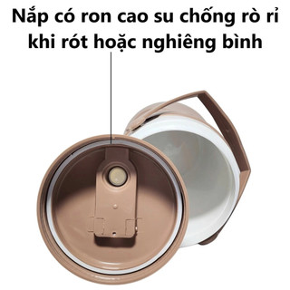 Bình ủ nhiệt nhựa Việt Nhật cao cấp dung tích 1L 2L 3L 3.8L ms: 0116, 0118, 0119, 0120