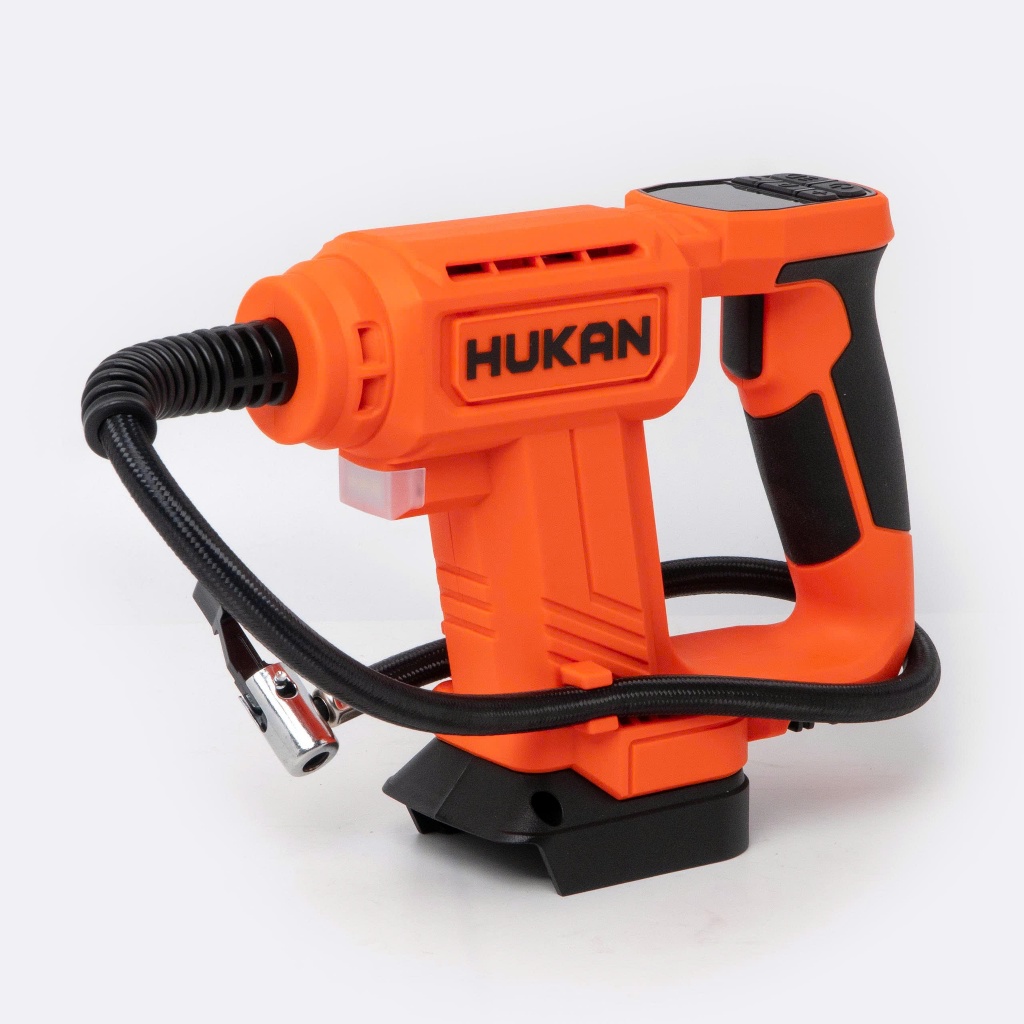 Máy Bơm Hơi Pin HUKAN G1-BP2201m (Gen1) – 21V, Công Suất 120W, Áp Suất 120PSI, Lưu Lượng 30L/Phút, Động Cơ Có Chổi Than