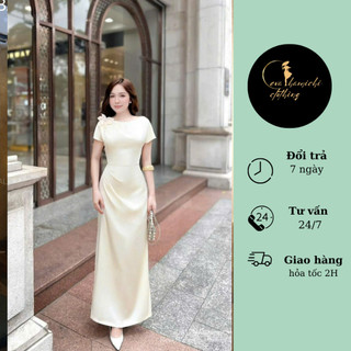 Váy lụa tặng kèm hoa xinh xỉu Eva hamichi
