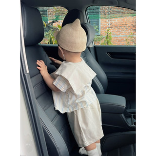 Set romper bé trai phong cách vintage
