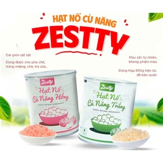 Hạt Nổ Củ Năng Trắng / Yến Mạch / Lúa Mạch Zestty 850g – Giòn Tan, Thơm Béo