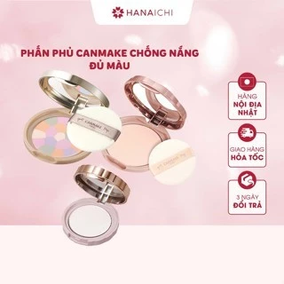 (Đủ mẫu) Phấn phủ kiềm dầu Canmake Marshmallow & Phấn phủ dưỡng da Secret Beauty chống nắng + lõi thay thế