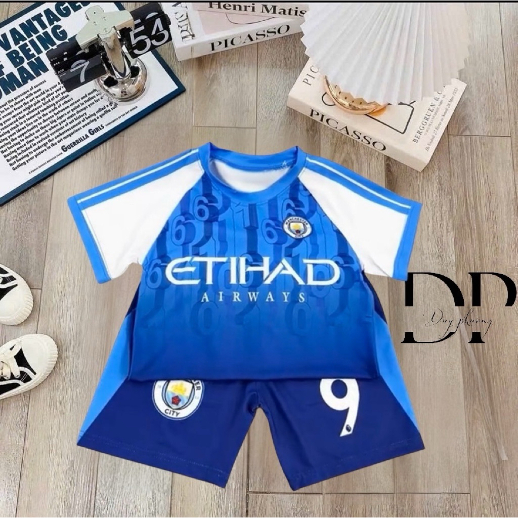 [SÉT BỘ BÓNG ĐÁ ]cho bé từ 8-48kg chất thun thái-mềm mịn-co giãn-thoáng mát