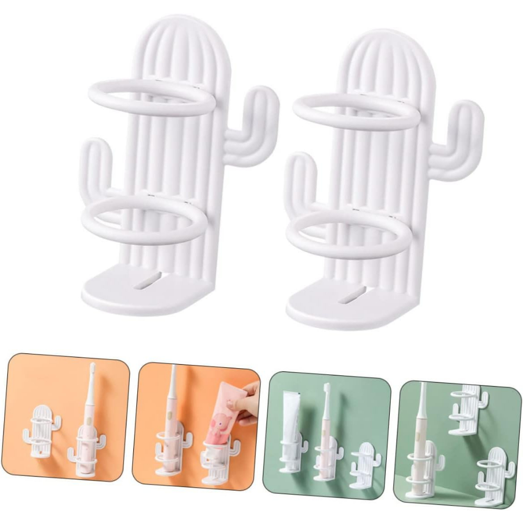 Giá đỡ bàn chải đánh răng cho phòng tắm, Giá đỡ bàn chải đánh răng điện Sắp xếp bàn chải đánh răng treo tường
