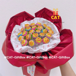 Bó hoa kẹo mút Chupa chups , Bó hoa kẹo mút đủ kiểu , Hoa kẹo mút không gắn sticker