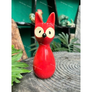 Cáo Gốm Decor Trang Trí Để Bàn - Trang Trí Tiểu Cảnh - Gốm Bình Dương