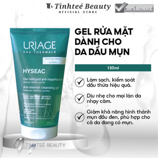 Gel rửa mặt cho da dầu, mụn URIAGE HYSÉAC GEL NETTOYANT 150ml