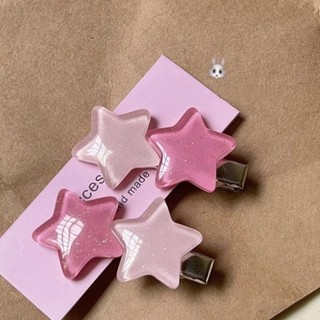 [🔥XƯỞNG SALE SẬP SÀN🔥] Set 2 Kẹp Tóc Mái Mỏ Vịt Ngôi Sao Xinh Xắn K417