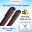 Gạt Mưa Ô Tô VinFast 4 Lưỡi Thay Thế Dễ Lắp Bền Bỉ Cần Gạt Mưa Fadil VF3 VF5 VF6 VF8 VF8 VF9 VFe34