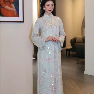 Áo dài kim sa.Chọn một lần nhớ mãi quộc đời