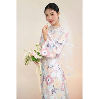 Áo dài kim sa.Chọn một lần nhớ mãi quộc đời