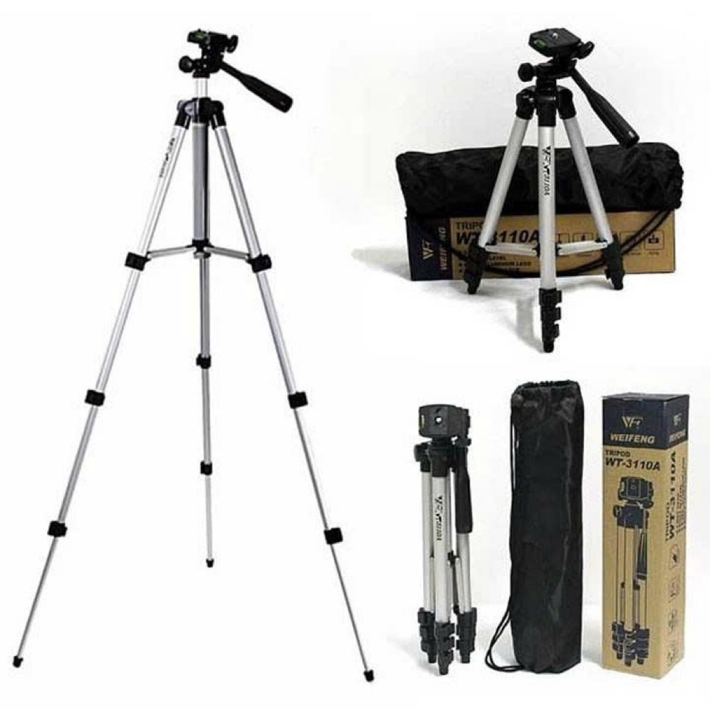 Giá đỡ điện thoại 3 chân Tripod WF 3110, tặng kèm túi