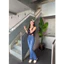 98-100cm Quần Jeans Nữ Lưng Cao Co Giãn Kiểu Lai xoã