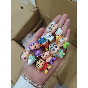 Mô hình mini Anpanman và Shin Chan chính hãng trầy nhẹ