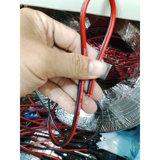 Dây diện đôi đỏ đen bán theo mét tới chịu tải 250v