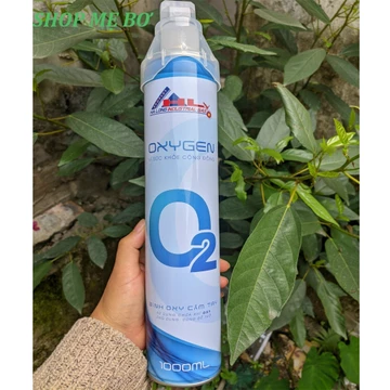 Bình OXY O2 mini cầm tay hỗ trợ cung cấp oxy khẩn cấp