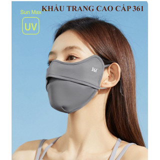 Khẩu trang vải chống nắng 361 chính hãng cao cấp, khẩu trang vải chống tia UV, chống nắng người lớn