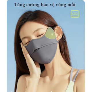 Khẩu trang vải chống nắng 361 chính hãng cao cấp, khẩu trang vải chống tia UV, chống nắng người lớn