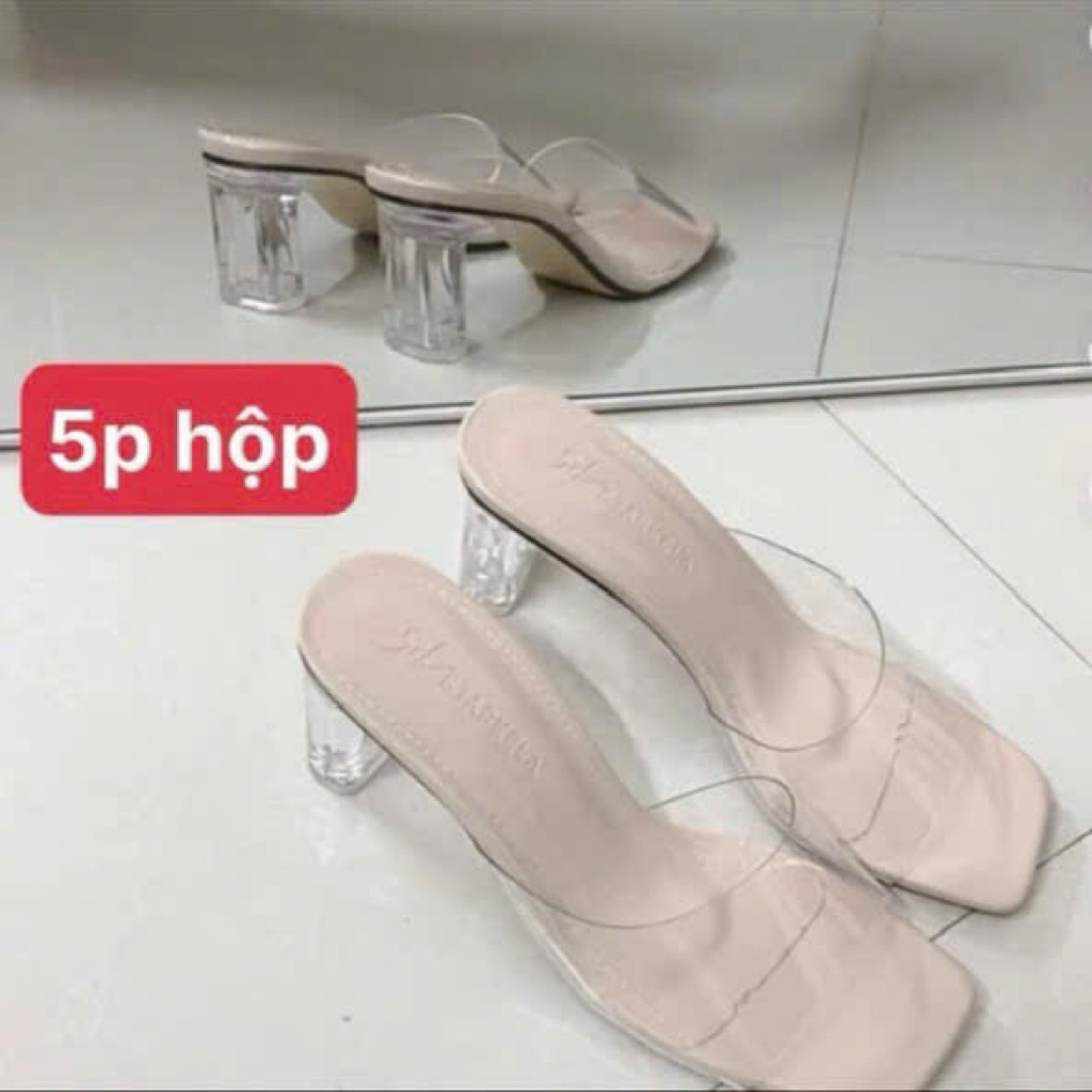 Phụ kiện dép cao gót ( 1 cái ), gót riêng bán rời cho chị em thay gót - Tặng thêm vít cố định
