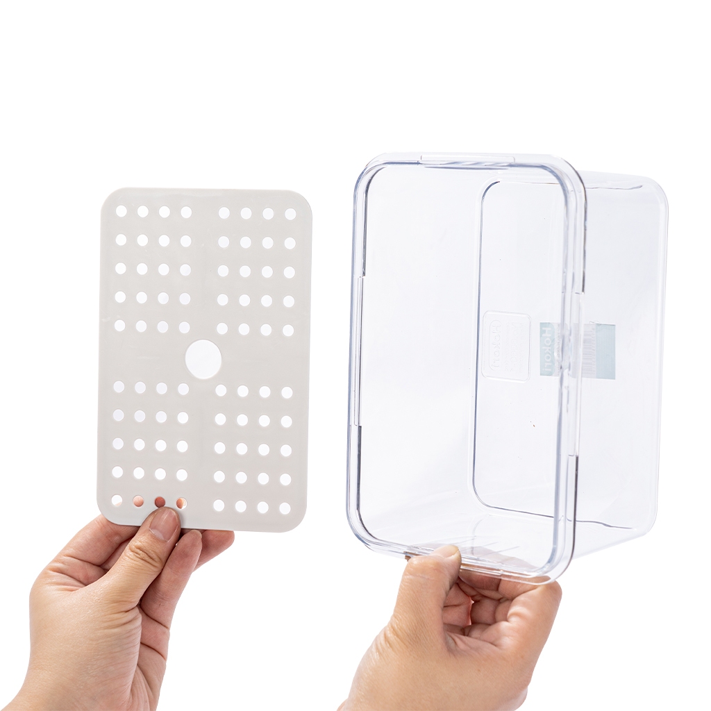 Bộ 3 hộp thực phẩm chữ nhật 6560, Bộ hộp đựng thực phẩm Nhựa Việt Nhật cao cấp