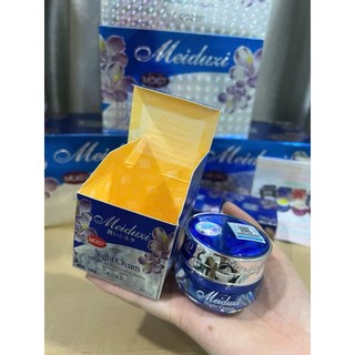 [ Chính Hãng 100% ] Kem ĐÊM MEIDUZI Nhật , Kem Dưỡng Da Meiduzi Dưỡng Trắng Hồng, Hỗ Trợ Xóa Nám Tàn Nhang Ngừa Mụn