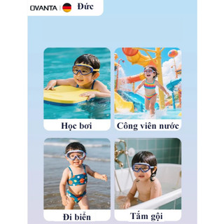 Kính bơi trẻ em Ovanta cao cấp công nghệ Đức chính hãng, kính bơi em bé