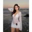 Bikini đồ bơi đi biển set ba món xuyên thấu QUYẾN RŨ đính khoen sang trọng HAN.T SHOP