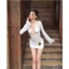 Bikini đồ bơi đi biển set ba món xuyên thấu QUYẾN RŨ đính khoen sang trọng HAN.T SHOP