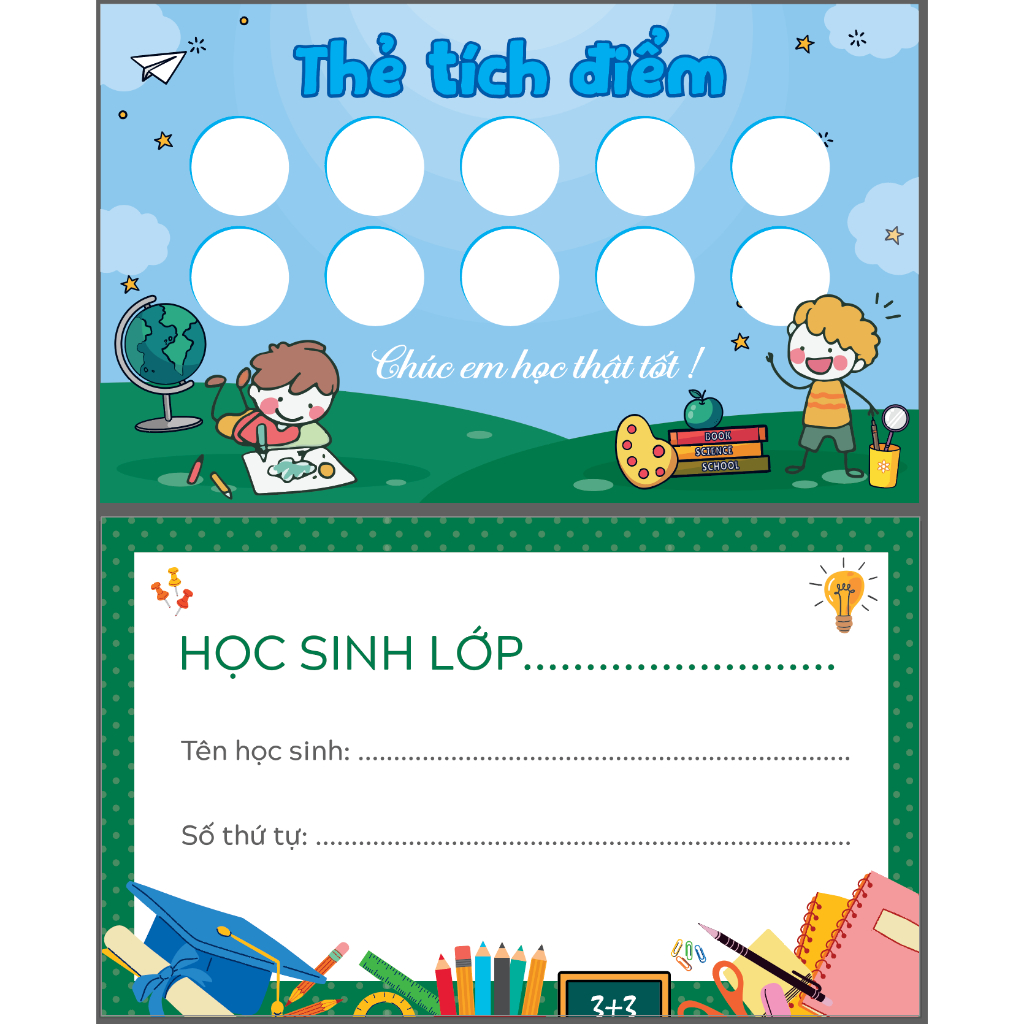 100 THẺ TÍCH ĐIỂM HỌC SINH GIÁ RẺ - CARD TÍCH ĐIỂM ĐỔI QUÀ HỌC SINH GIA RE (HÀNG CÓ SẴN)