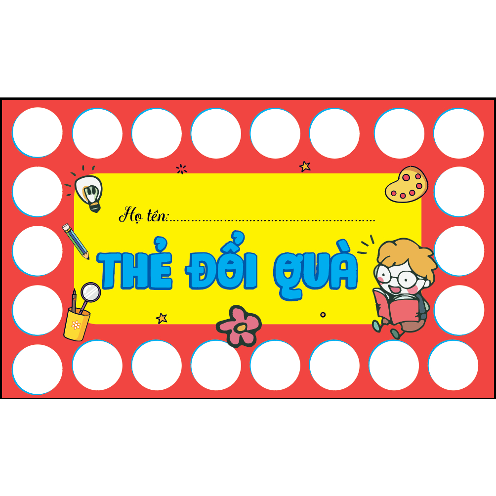 100 THẺ TÍCH ĐIỂM HỌC SINH GIÁ RẺ - CARD TÍCH ĐIỂM ĐỔI QUÀ HỌC SINH GIA RE (HÀNG CÓ SẴN)