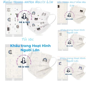 Khẩu Trang Hoạt Hình Natra Người Lớn