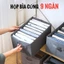 Hộp đựng quần áo 11 ngăn CÓ NẮP Hộp vải đựng đồ đa năng Túi xếp quần áo chia ngăn