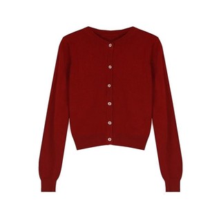 Áo khoác cardigan nữ 3 màu chất thun tăm mỏng nhẹ cổ tròn dáng cơ bản thanh lịch VANISA CT439