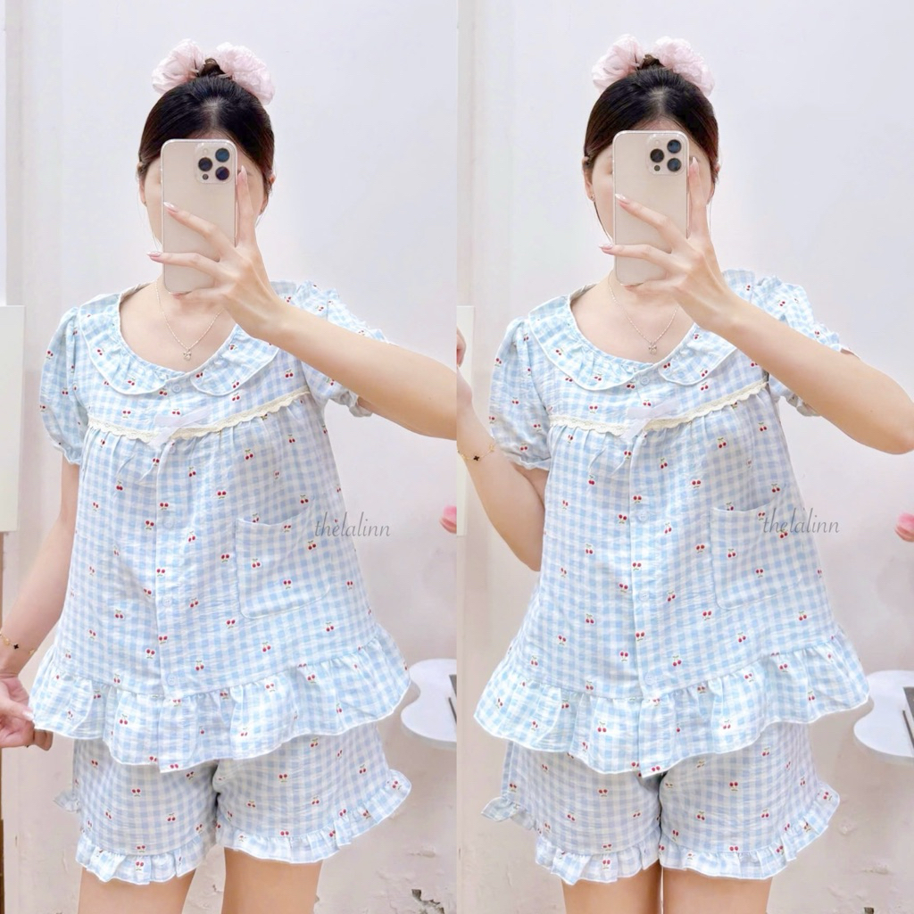 Bèo cherry sọc xanh