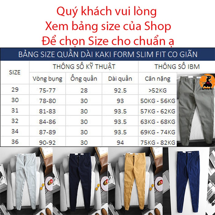 Quần Kaki Nam Kaki Hàn Quốc Form Slimfit Lưng Thun Vừa Vặn Thoải Mái
